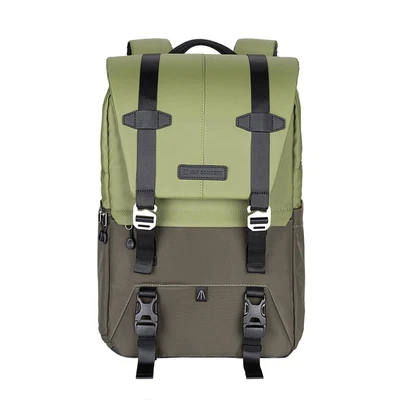K&F Concept Backpack 20L Green Travel Backpack for Outdoor Pgotograpgy Waterp... - Image 1 of 4