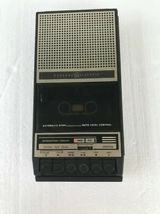 Vintage General Electric Cassette Tape Recorder Player Model 3-5151B AS IS - Picture 1 of 5