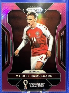 2022 PANINI PRIZM FIFA WORLD CUP QATAR #73 MIKKEL DAMSGAARD PINK SP DENMARK - Picture 1 of 2