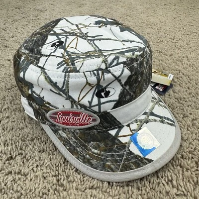 Louisville Cardinals Hat Women Signatures Mossy Oak Camo Strapback Cadet Cap NOS - Image 1 of 4