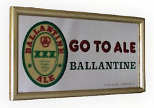 P Ballantine Go To Ale XXX Beer Bar Mirror Vintage Cranston, Rhode Island 16X10