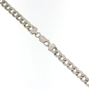 Bracciale maglia grumetta oro bianco 18kt grammi 4,80 cm21 - Picture 1 of 4