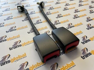 Par de hebillas delanteras para el cinturón de seguridad Land Rover Defender 90 110 a 98 BTR4372 BTR4373 - Imagen 1 de 2