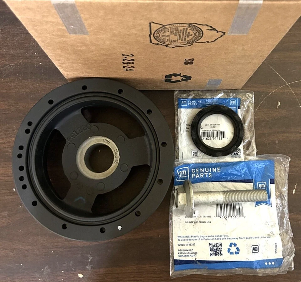 OEM GM Harmonic Balancer,Seal, Bolt, Kit FITS C5 Corvette 1997 - 2004 5.7L - Image 1 of 4