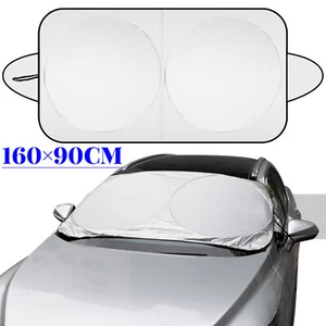 Auto Sonnenschutz Frontscheibe Windschutzscheibe Sonnenblende Reflex UV Schutz- - Bild 1 von 15