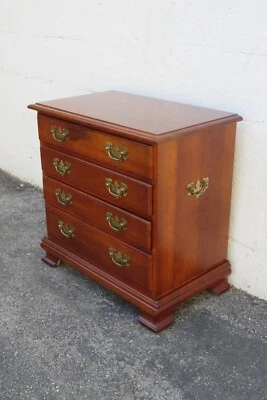 Cherry Nightstand Side End Bedside Table 5838 - Image 1 of 4