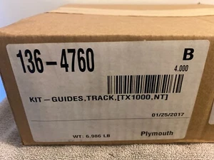 Toro TX1000 Track Guide Kit #136-4760 (New OEM) - Picture 1 of 2