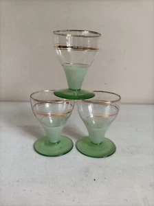Set of 3 Vintage Sherry/Port Glasses - Picture 1 of 3