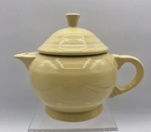 HLC Fiesta Fiestaware 2 Cup Tea Pot Soft Yellow /b - Picture 1 of 8