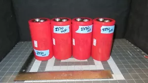Lote de 1 condensador Ineltech tipo EAP 2400-500 REV 2 - 2400 MFD 450 VDC *PROBADO* - Imagen 1 de 3