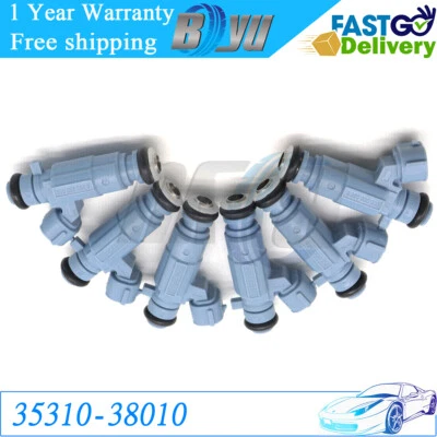 35310-38010 Juego de 6 inyectores de combustible para 03-06 Hyundai Kia Sorento 3,5 L V6 EMUSA Foto 1 de 4