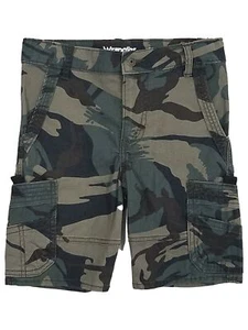 Wrangler Five Star Boys Camouflage Cargo Pocket Shorts Short Pants - Picture 1 of 1