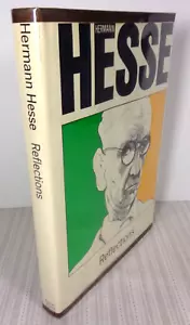 1974 REFLECTIONS BY HERMANN HESSE 1st American Edition HC/DJ VG! - Foto 1 di 8