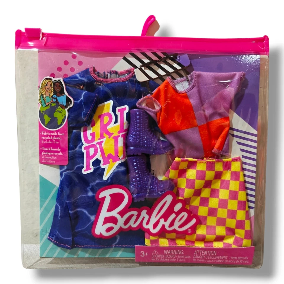 Mattel Barbie & Ken Fashion Pack Tropical With Accessories Unopened 2021