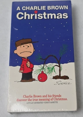 A Charlie Brown Christmas VHS Factory Sealed Peanuts Schulz Shell Oil Promo Foto 1 de 3