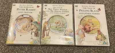 Beatrix Potter: The World of Peter Rabbit / Mrs Tiggy-Winkle/ Pigling Bland. - Image 1 of 4