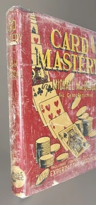AUTOGRAPHED “CARD MASTERY” by MacDougall, 1st Ed, 1944 magic slight-of-hand - Image 1 of 4