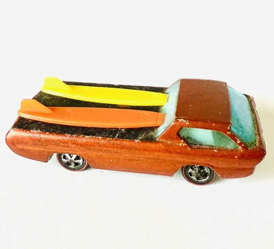 Hot Wheels Redline 1967 Deora naranja quemado con interior blanco hecho en Hong Kong Foto 1 de 4