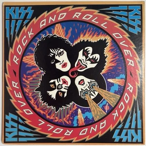 KISS - ROCK AND ROLL OVER - VINYL LP NBLP 7037 - 1985 Hauppauge Press w/ Barcode - Imagen 1 de 4