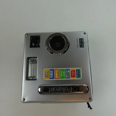Polaroid PDC 3070 Digital Camera 3.2 MP Silver 4X Zoom SD Slot LCD Vintage - Image 1 of 4