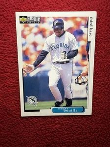 Vintage 1998 Bobby Bonilla Florida Marlins Upper Deck MLB Trading Card 98 - Bild 1 von 12