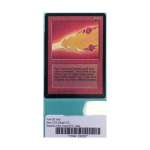WOTC MtG Beta Fork (R) VG - Picture 1 of 2