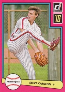 2016 Donruss STEVE CARLTON Retail 1982 Pink Border Parallel #50 Phillies