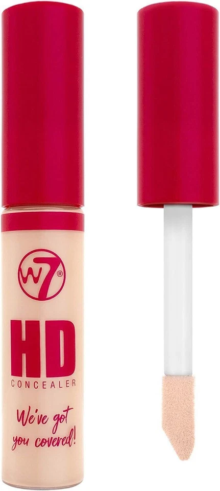 W7 HD Concealer Under Eye Blemishes Medium to Full Coverage Choose Shade - Image 1 of 1