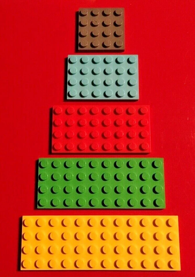 Lego Farben Auswahl Platten 3029 3030 3031 3032 3035 4x4 4x6 4x8 4x10 4x12  - Bild 1 von 1