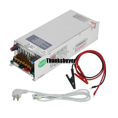 0-24VDC 0-33A 800W Switching Power Supply Adjustable Voltage &Current NES-800-24 - Image 1 of 4