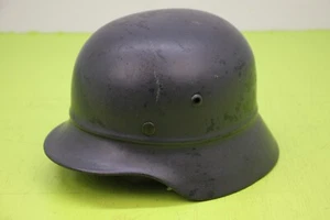 WW2 Germany M35 EF60 Small Helmet World War Grey Beaded Luftschutz Civil Air Def - Picture 1 of 13