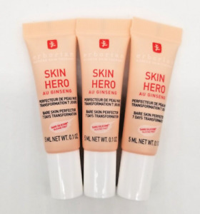 Erborian Skin Hero Bare Skin Perfector SET of 3 (5 ml/0.1 fl oz) Travel Size