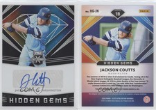 2020 Panini Elite Extra Edition Hidden Gems Black Jackson Coutts #HG-JN Auto