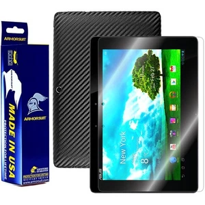 ArmorSuit MilitaryShield ASUS Transformer Pad TF300 Screen + Black Carbon Fiber - Picture 1 of 6