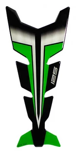 Motorcycle Sticker Gel Tank Pad Compatible for Kawasaki Z125 Green Paint Protector - Picture 1 of 7