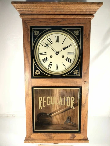 Emperor Clock Company Wall Mount Regulator Chime Display Cover