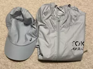Asics Tokyo Marathon 2025 Official Jacket Cap Set Windbreaker Not for Sale - Bild 1 von 6