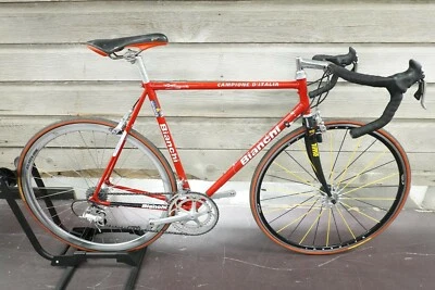 Bianchi Campione D’italia Road Bike 57cm Campagnolo Mirage Atlanta Spinergy - Image 1 of 4