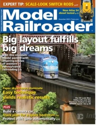 Model Railroader Magazine (US) Issue December 2023/Big Layout big dreams - Image 1 of 3