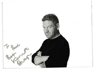 Kenneth Branagh. Actor. Harry Potter, Dunkirk. Signed 6 x 8 Photo - Picture 1 of 2