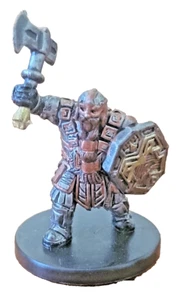 Dwarf Battlemaster - D&D Miniature Starter Set #1 - Includes stat card. - Picture 1 of 1
