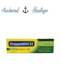 Preparation H Cream with Bio Dyne Multi-Symptom Relief Shrinks Hemorrhoids 25g 