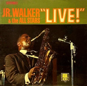 JR. WALKER & THE ALL STARS "LIVE!" PREMIUM QUALITY USED LP (NM/EX) - Picture 1 of 1