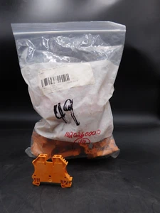 New Weidmuller Terminal Blocks WDU 6  Orange 1020260000 - Qty 49 - Picture 1 of 8