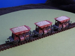 Fleischmann 822705 Schotterwagen Set DB Top Gebraucht 1:160 NB1 - Bild 1 von 8