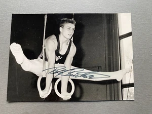 RALF BÜCHNER Olympiasilber 1988/Weltmeister 1991 Turnen  signed DDR-Foto 10x15 - Picture 1 of 1