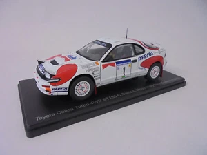 Toyota Celica Turbo 4WD Rally Sainz 92 - 1:24 Hachette Diecast model car VQJ197 - Picture 1 of 7