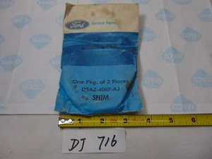 Ford D9AZ-4067-AJ Genuine OEM Differential Driving Gear Bearing Shim Set of 2 - Picture 1 of 4