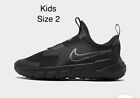 Chaussures de course Nike Flex pour petits enfants neuves noires taille 2