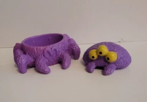 NUGGET BUDDIES McDonalds 1996 SPIDER 2 piece COSTUME McNugget HAPPY MEAL TOY - Picture 1 of 6